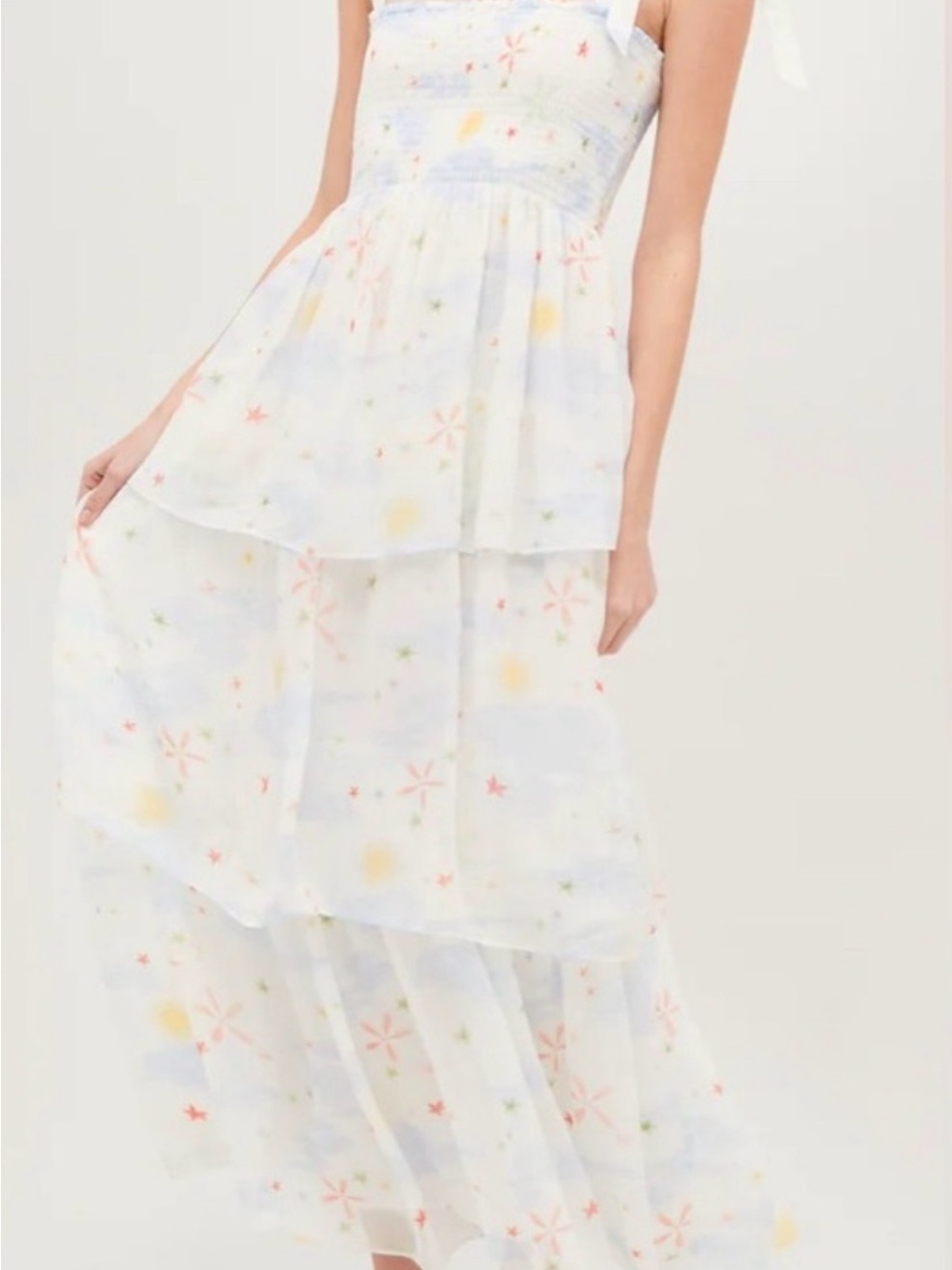 NWT Hill House Home Elise Nap Dress - multi celestial